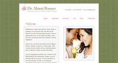 Desktop Screenshot of drmarnirosner.com